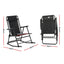 Gardeon Outdoor Rocking Chair Folding Reclining Recliner Patio Furniture Garden