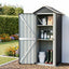 Gardeon Outdoor Storage Cabinet Garden Shed Steel Tool Lockable Cupboard Adjustable Shelves