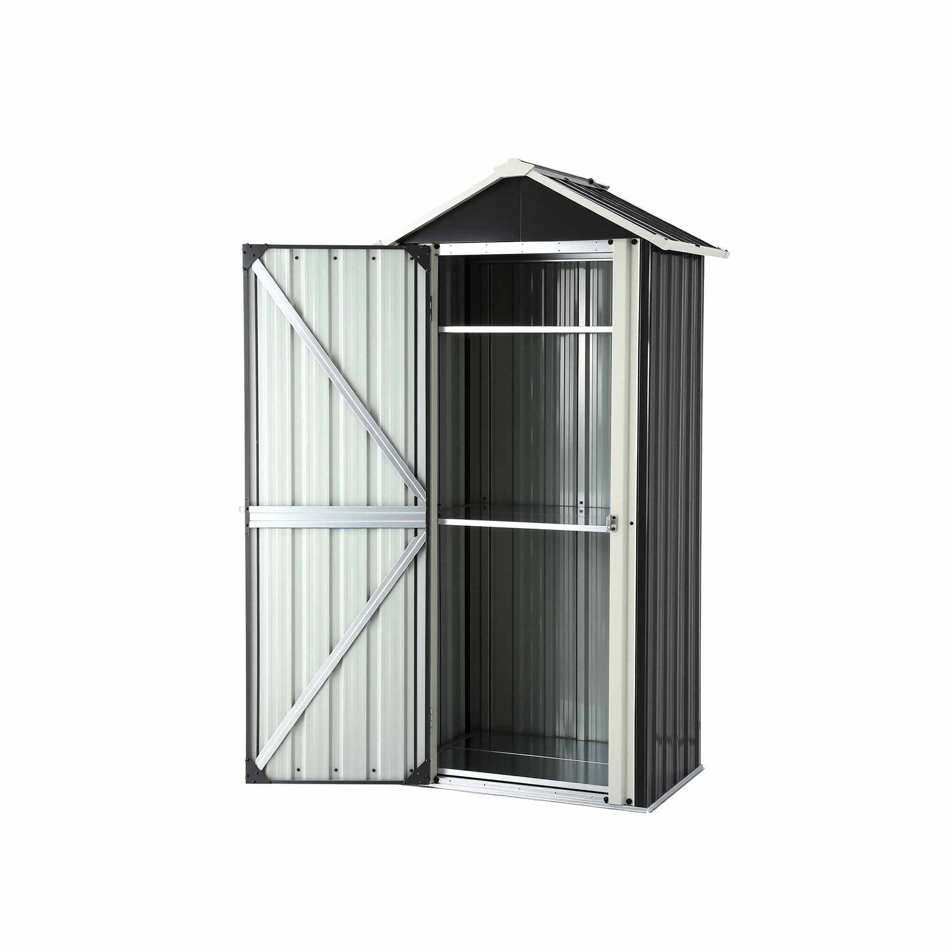 Gardeon Outdoor Storage Cabinet Garden Shed Steel Tool Lockable Cupboard Adjustable Shelves