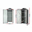 Gardeon Outdoor Storage Cabinet Garden Shed Steel Tool Lockable Cupboard Adjustable Shelves