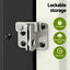Gardeon Outdoor Storage Cabinet Garden Shed Steel Tool Lockable Cupboard Adjustable Shelves