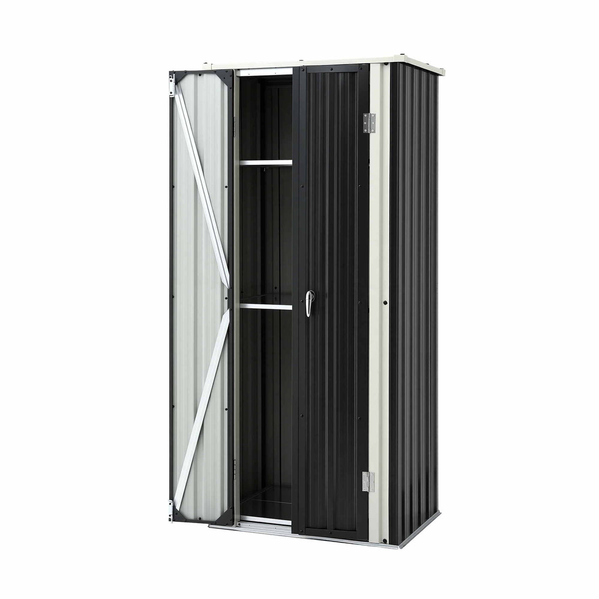 Gardeon Outdoor Storage Cabinet Garden Shed Tool Lockable Cupboard Steel Adjustable Shelves