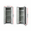 Gardeon Outdoor Storage Cabinet Garden Shed Tool Lockable Cupboard Steel Adjustable Shelves