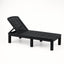 Gardeon Sun Lounge Outdoor Folding Recliner Patio Pool Beach Chair Rattan Black