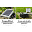 Gardeon Water Fountain Features Solar with LED Lights Outdoor Cascading 3 Tired