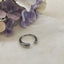 Geometric silver ring – Tarnish Proof Jewellery