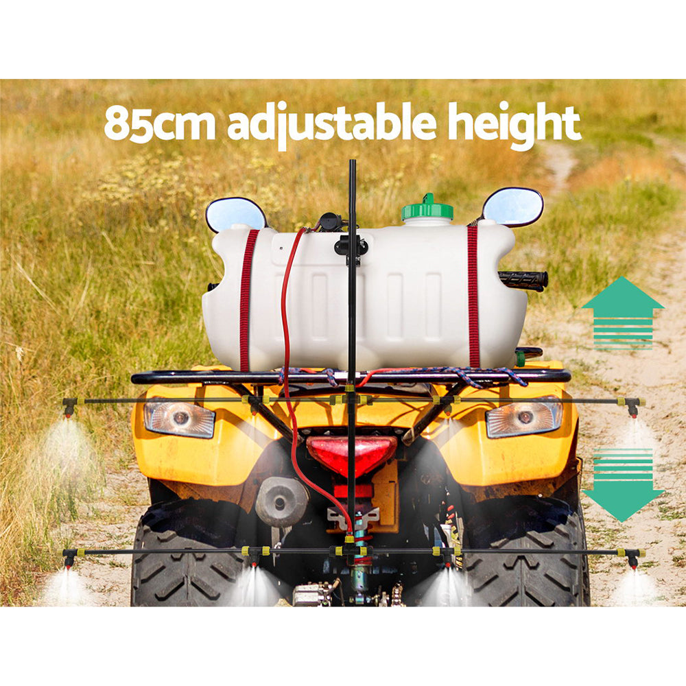 Giantz 100L ATV Weed Sprayer Spot Spray 1.5 M Boom Chemical Garden Farm Pump