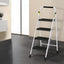 Giantz 4 Step Ladder Multi-Purpose Folding Steel Light Weight Platform