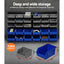 Giantz 60 Bin Wall Mounted Rack Storage Tools Garage Organiser Shed Work Bench