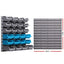 Giantz 88 Parts Wall-Mounted Storage Bin Rack Tool Garage Shelving Organiser Box