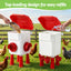 Giantz 8kg Chicken Feeder and 7L Waterer Set Large Capacity Poultry Drinker Kit