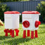 Giantz 8kg Chicken Feeder and 7L Waterer Set Large Capacity Poultry Drinker Kit