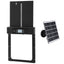 Giantz Automatic Chicken Coop Door 37cm Solar Powered Smart App Control Black