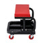 Giantz Creeper Seat Rolling Mechanic Stool with Tool Tray Heavy Duty 36x36cm