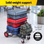 Giantz Foldable Hand Trolley Collapsible Transport Cart 180kg Load Black