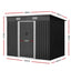 Giantz Garden Shed 2.38x1.31M Sheds Outdoor Storage Tool Metal Workshop Shelter Sliding Door