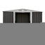 Giantz Garden Shed 2.58x2.07M w/Metal Base Sheds Outdoor Storage Double Door Tool