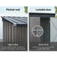 Giantz Garden Shed Sheds Outdoor Storage 1.95x1.31M Steel Workshop House Tool