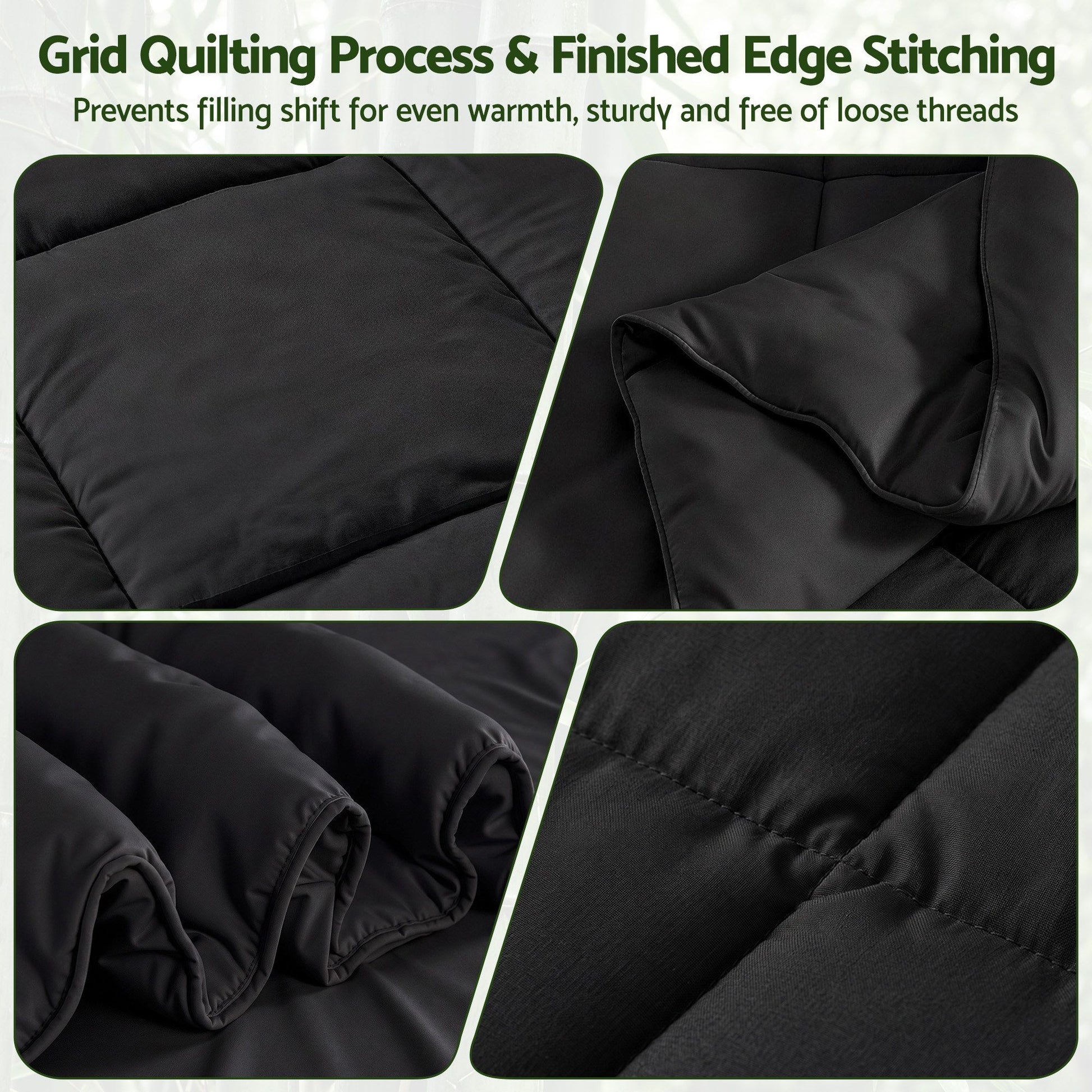 Giselle 200GSM Bamboo Microfibre Super King Quilt Lightweight All Season Doona