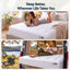 Giselle 5cm Double Memory Foam Mattress Topper Pillow Top with Gel Foam
