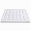 Giselle 8cm King Memory Foam Mattress Topper Pillow Top with Gel Foam