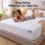 Giselle 8cm Queen Memory Foam Mattress Topper Pillow Top with Gel Foam