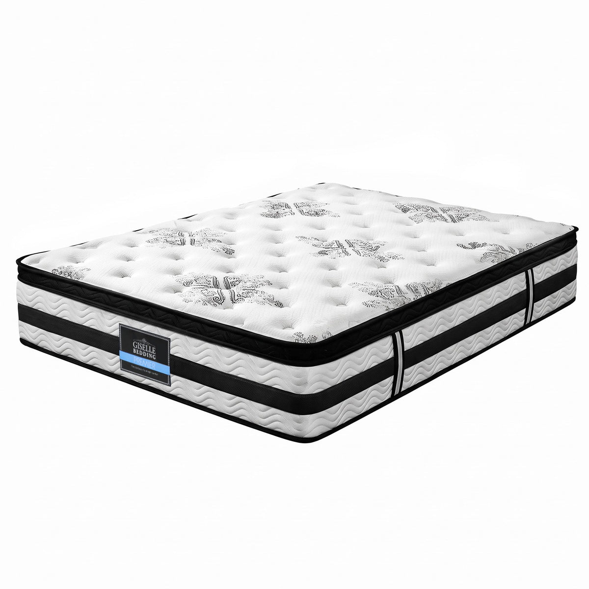 Giselle Bedding 34cm Mattress Euro Top Pocket Spring Super King