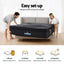 Giselle Bedding King Mattress 35cm Bamboo Charcoal Foam with Enhanced 6-turn Pocket Spring