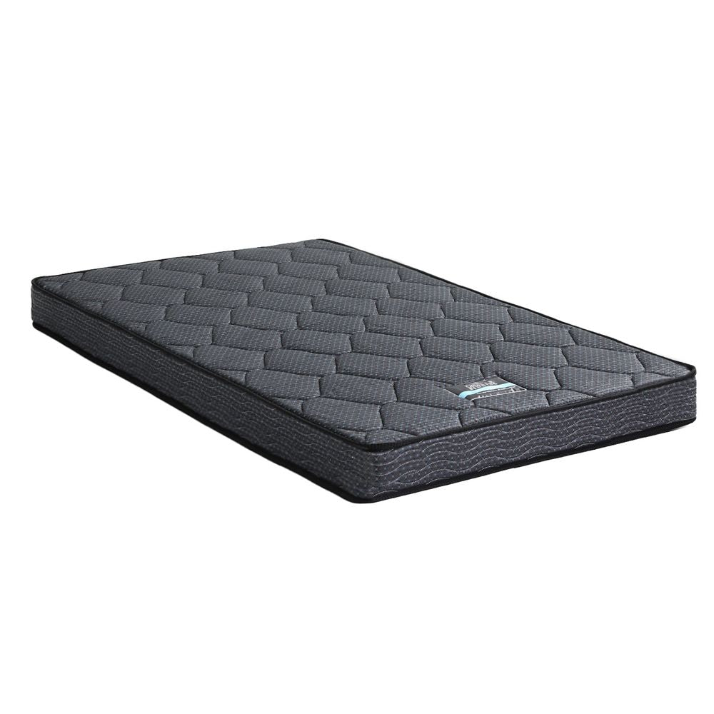 Giselle Bedding King Single Mattress 16cm Bonnell Spring Medium Firm Tight Top