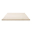 Giselle Bedding Latex Mattress Topper, 7.5cm Thick 7-Zone Pressure Relief Bed Pad with Washable Cover, Cooling Breathable Mat for Side Sleepers & Back Pain, Beige Queen