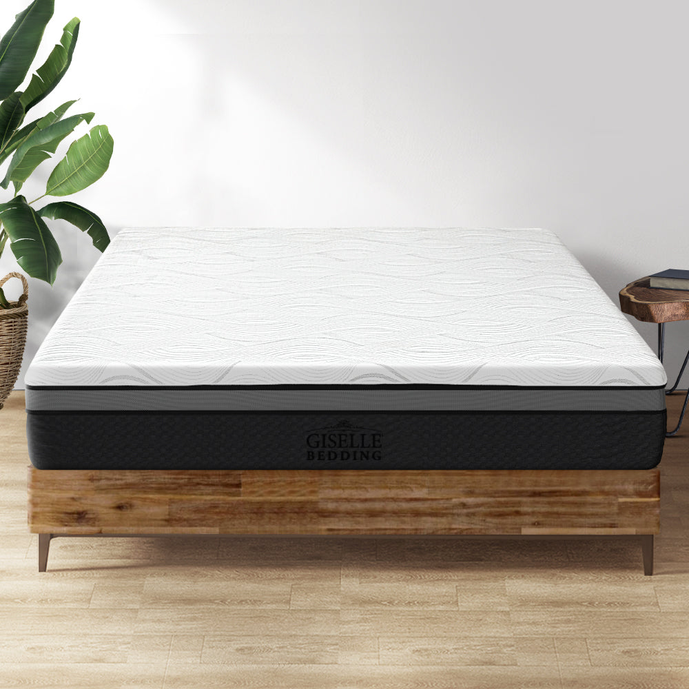 Giselle Bedding Memory Foam Mattress Bed Cool Gel Non Spring Comfort Single 25cm