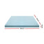 Giselle Bedding Memory Foam Mattress Topper Cool Gel Bed Mat Bamboo 10cm Double