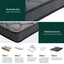 Giselle Bedding Queen Mattress 16cm Bonnell Spring Medium Firm Tight Top