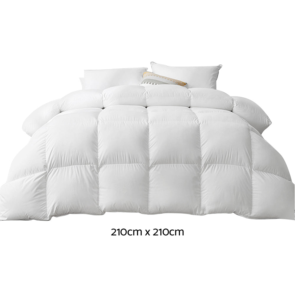 Giselle Bedding Queen Size 500GSM Goose Down Feather Quilt