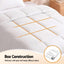 Giselle Bedding Single Quilt, 200GSM Summer Duck Down Feather Doona Insert