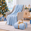 Giselle Cooling Blanket 140cm x 210cm Single Summer Quilt Sleepers Double Sided