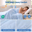Giselle Cooling Blanket 240cm x 210cm King Summer Quilt Sleepers Double Sided