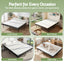 Giselle Folding Bed with Mattress Queen Portable Foldable Guest Bed Bamboo Cover