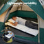 Giselle Folding Mattress 5cm Single Foldable Foam Bamboo Portable Camping Guest Bed Mat