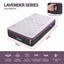 Giselle King Single Euro Top Mattress Firm Pocket Spring Edge Support
