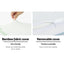 Giselle Memory Foam Pillow Neck Pillows Contour Rebound Cushion Cool Gel Support