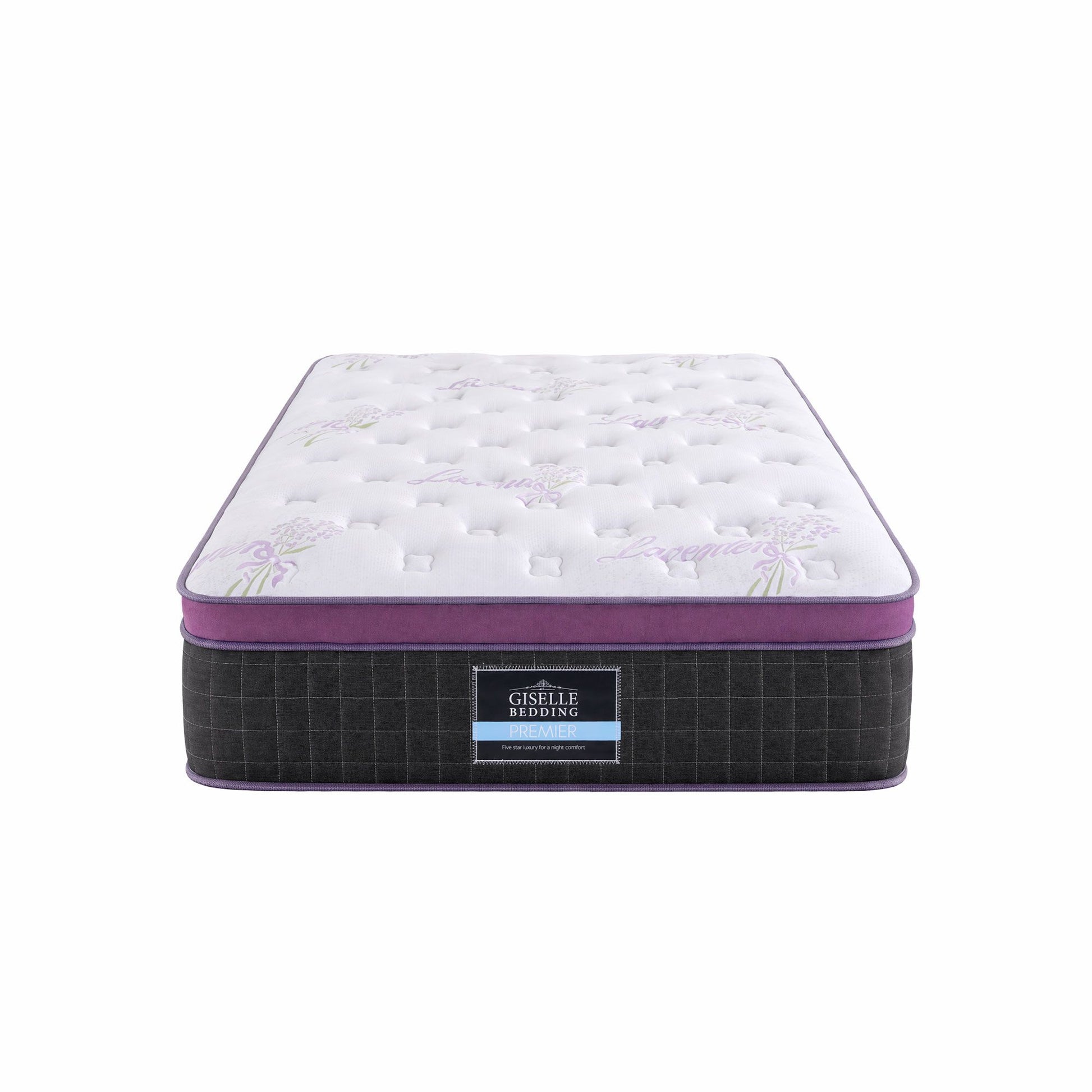 Giselle Single Euro Top Mattress Firm Pocket Spring Edge Support