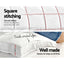 Giselle Single Mattress Topper Pillowtop 1000GSM Microfibre Filling Protector
