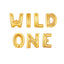 Gold & Silver 32" 80cm Letter Number Foil Helium Balloons Balloon Party Decorate