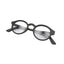 London Mole Graduate Blue Blocker Glasses Matte Black