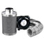 Green Fingers 4"Ventilation Kit Fan Hydroponics Grow Tent Kit Carbon Filter Duct,Green Fingers 4"Ventilation Kit Fan Hydroponics Grow Tent Kit Carbon Filter Duct
