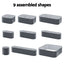 Green Fingers Garden Bed 9 In 1 Modular Planter Box 56CM height