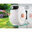 Green Fingers Water Hose Reel 30M Retractable Garden Brass Spray Gun Auto Rewind
