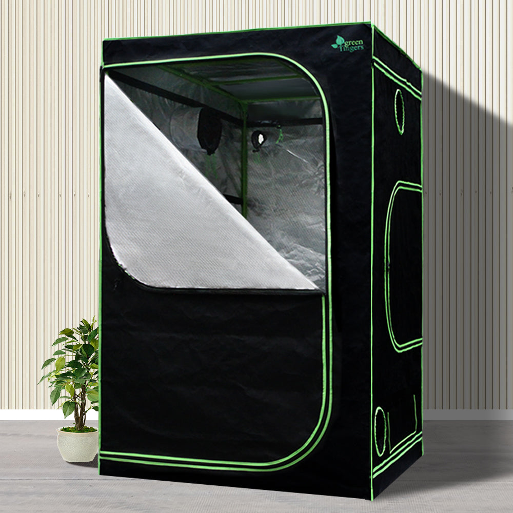 Greenfingers Grow Tent 2000W LED Grow Light 120X120X200cm Mylar 6" Ventilation