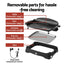 Grillz 1950W Electric BBQ Grill Non-stick Plate for Indoor Outdoor